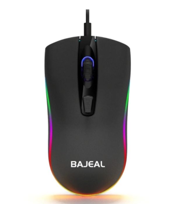 BAJEAL D1 Wired Gaming Mouse Black