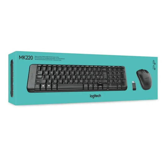 Logitech MK220 Wireless Keyboard And Mouse Combo