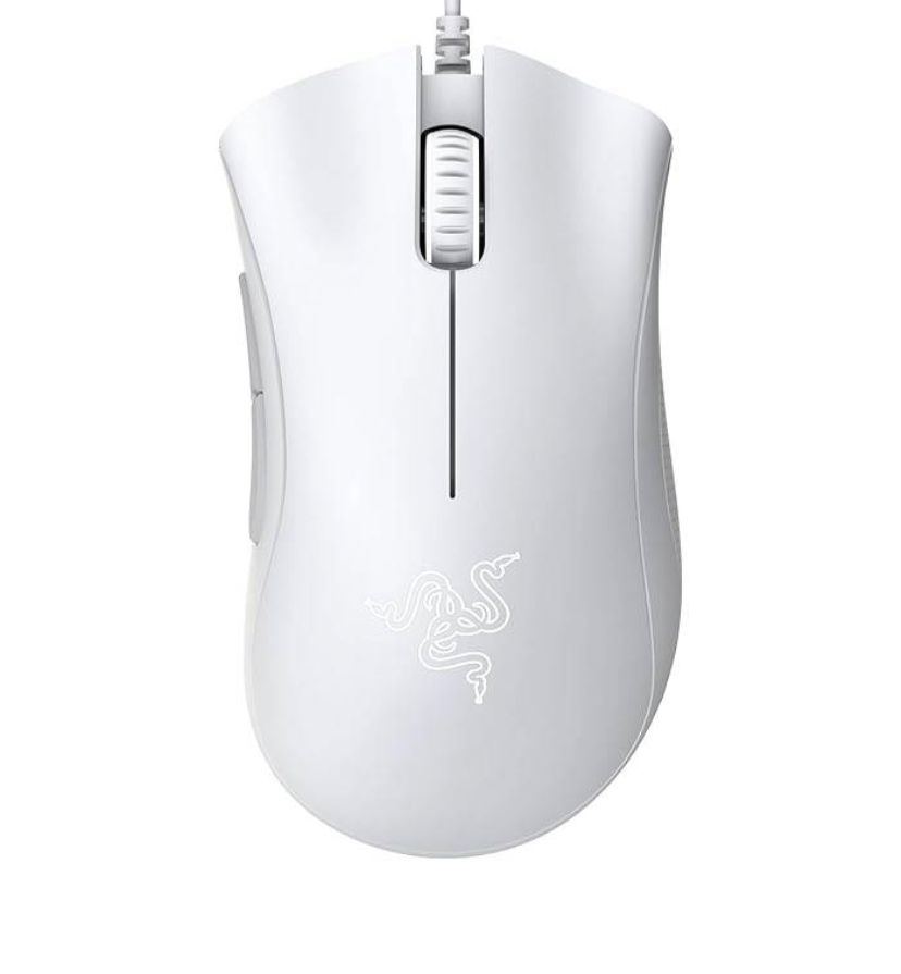 RAZER DEATHADDER ESSENTIAL WIRED MOUSE BLACK and WHITE