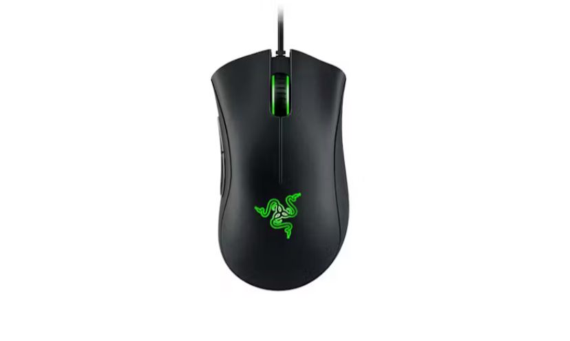 RAZER DEATHADDER ESSENTIAL WIRED MOUSE BLACK and WHITE
