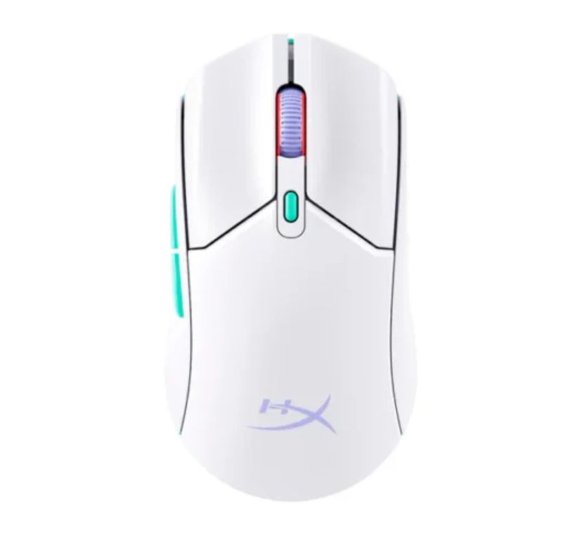 HyperX Pulsefire Haste 2 Core Wireless Gaming Mouse, BLACK and WHITE