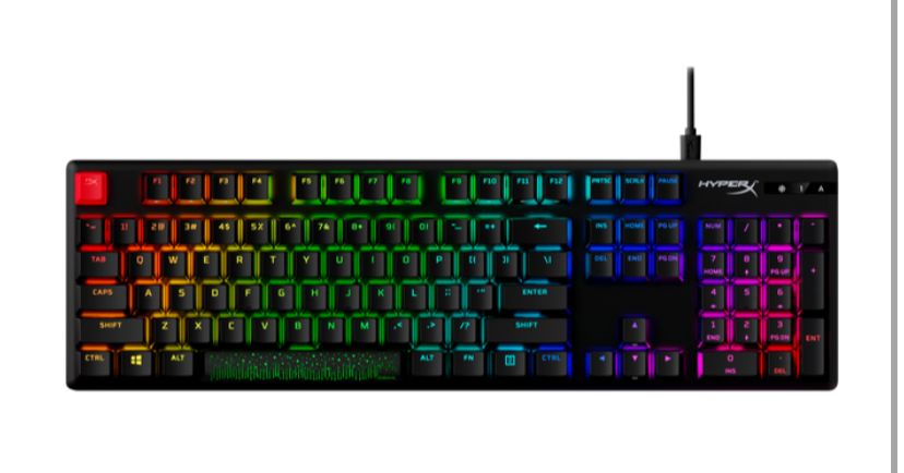 HyperX Alloy Origins PBT HX Red Mechanical Gaming Keyboard