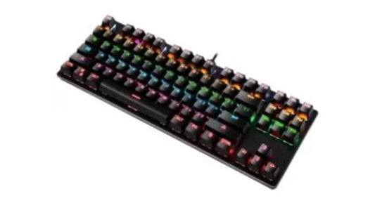 BAJEAL 919 RGB Backlit 87 Keys RED Switches