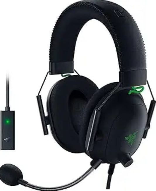 Razer BlackShark V2 – USB Soundcard, Esports Gaming Headset, 50mm Driver Cable, Noise Reduction, for PC, Mac, PS4, Xbox One and Switch